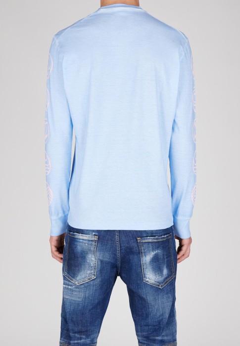 лонгслив 2 от бренда dsquared вид слева