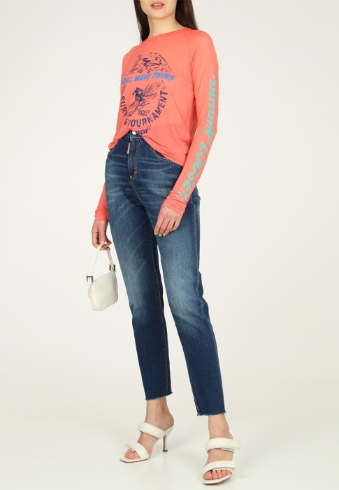 лонгслив 2 от бренда dsquared вид слева