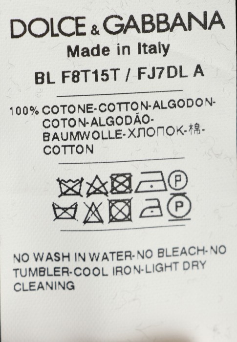 лонгслив dolce&gabbana из италии вид сбоку