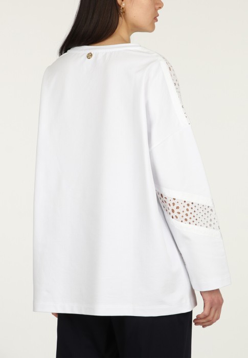 лонгслив  из италии вид сбоку