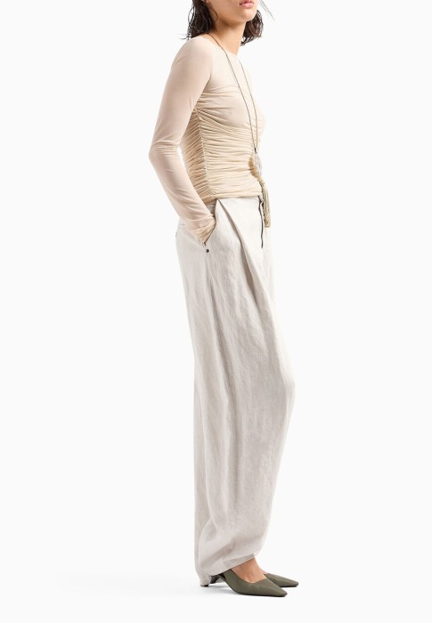 лонгслив  от бренда emporio armani вид слева