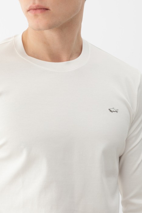 лонгслив  из италии вид сбоку