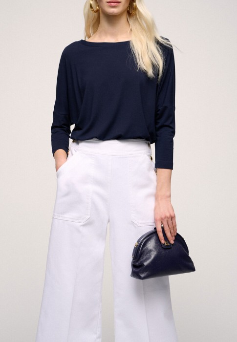 лонгслив  из италии вид сбоку