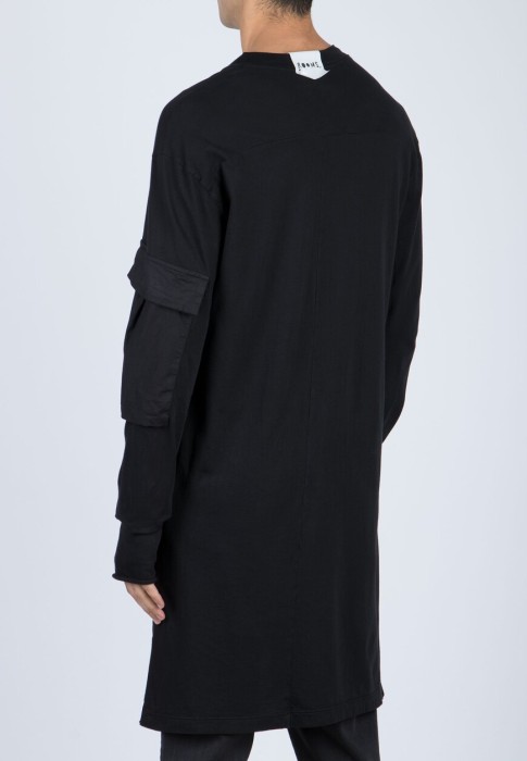 лонгслив  от бренда lost&found вид слева