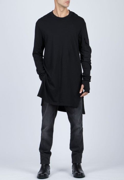 лонгслив  из америки вид сбоку