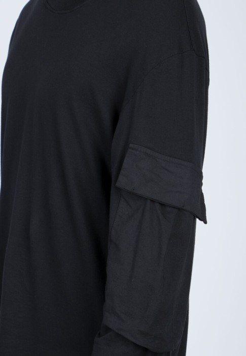 лонгслив  из проверенных материалов спереди