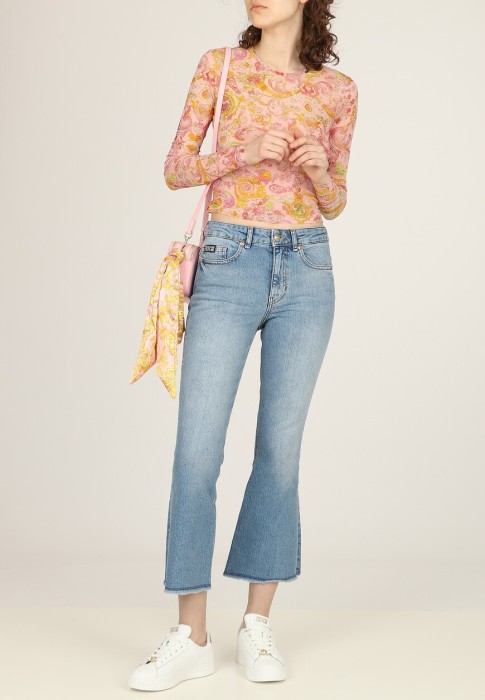 лонгслив  из италии вид сбоку