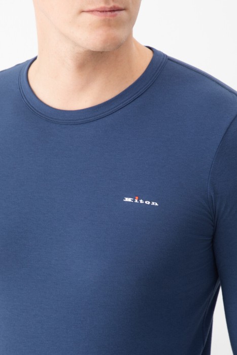 лонгслив  из италии вид сбоку