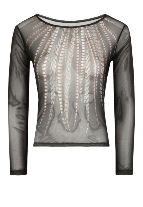 Товар с артикулом Skin Blouse вид сзади