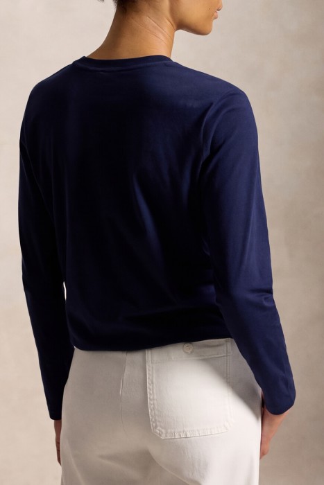 лонгслив  от бренда ralph lauren вид слева