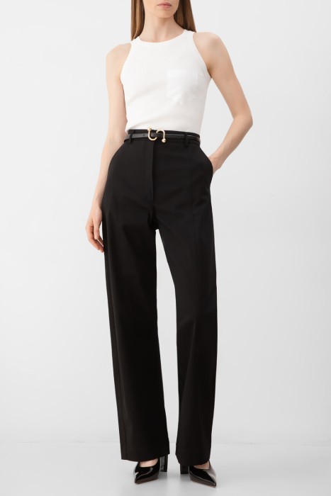 майка maxmara из хлопка спереди