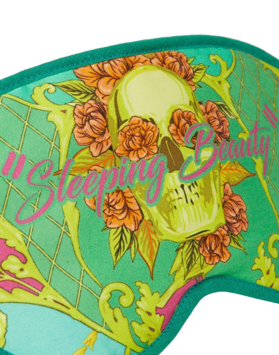 маска для сна  от бренда philipp plein вид слева