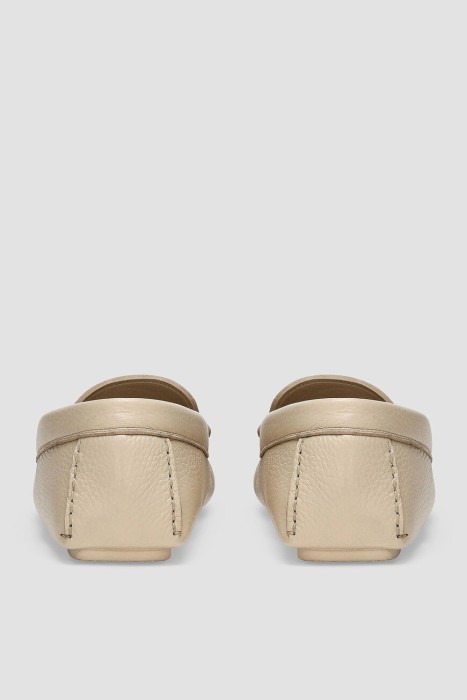 мокасины  модель dg driver из кожи спереди