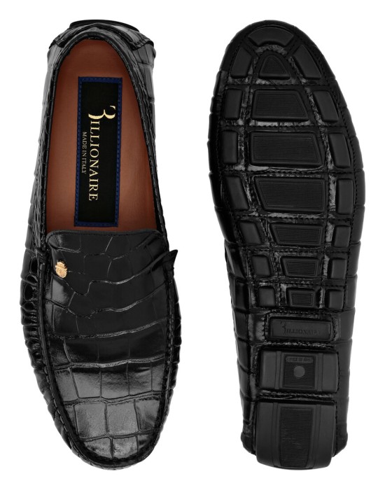 мокасины  из италии вид сбоку