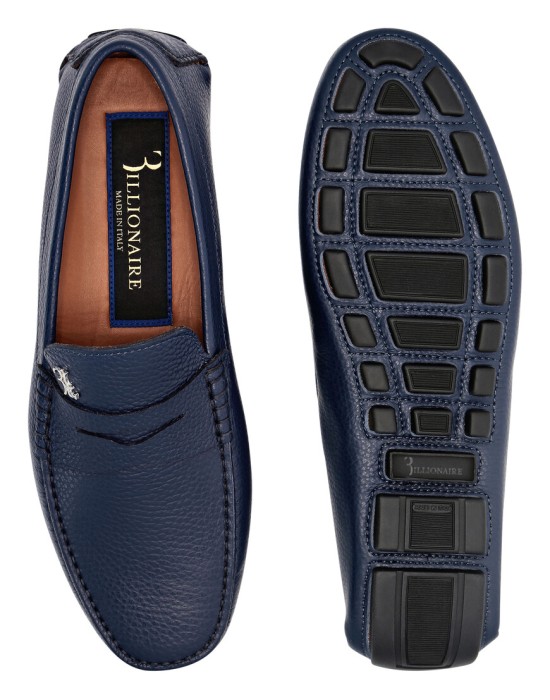 мокасины  из италии вид сбоку