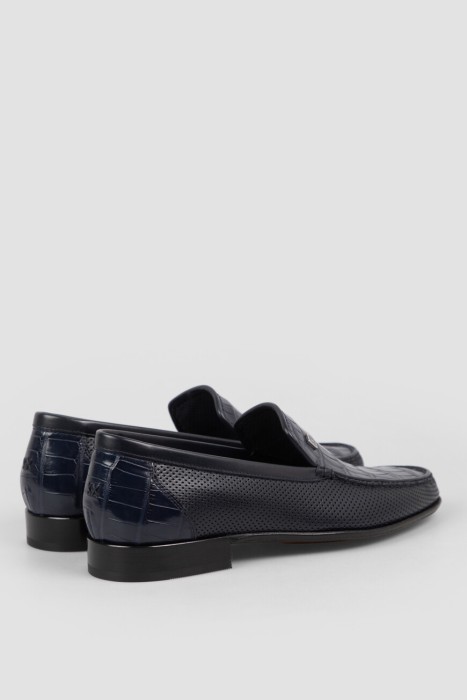 мокасины  из италии вид сбоку