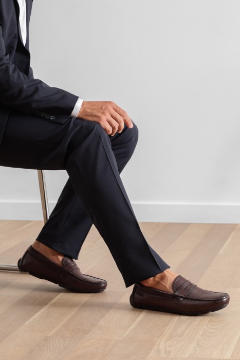 мокасины  от бренда fargoni вид слева