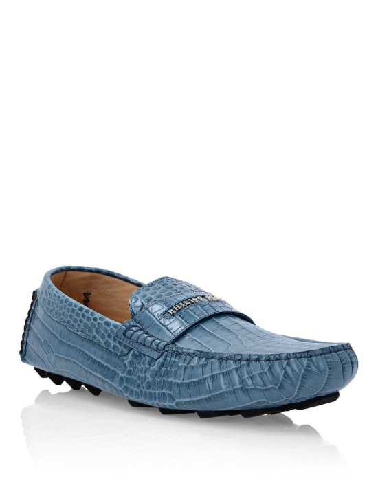 мокасины  от бренда philipp plein вид слева