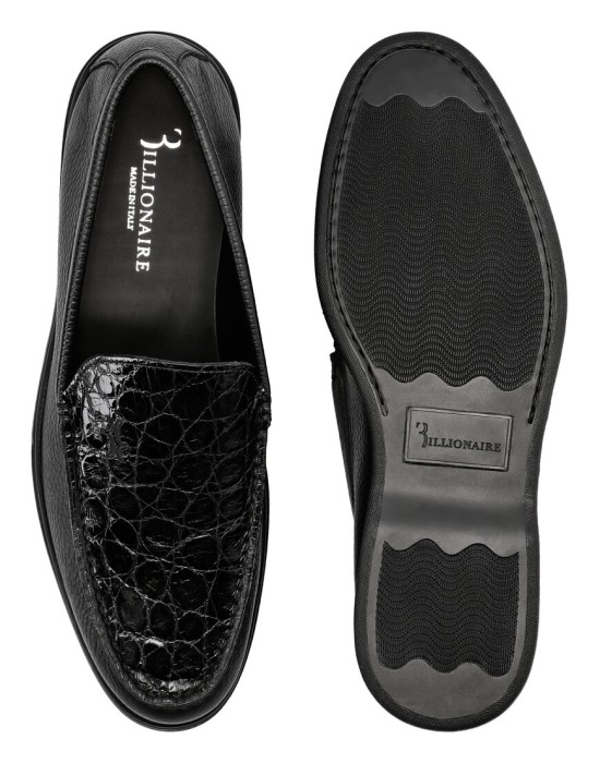 мокасины  из италии вид сбоку