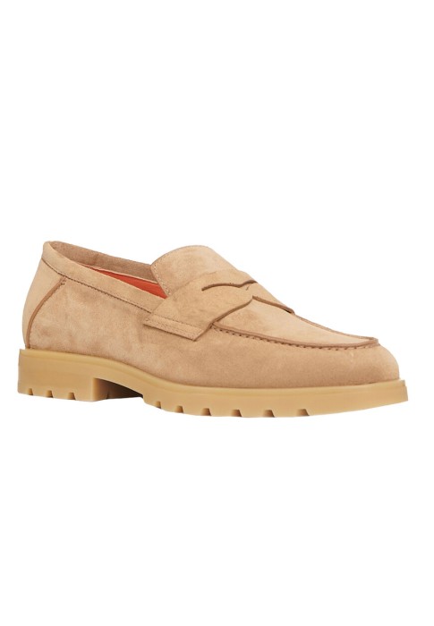 мокасины  от бренда santoni вид слева