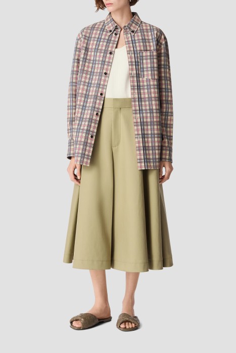 мюли  модель blink flat от бренда bottega veneta вид слева