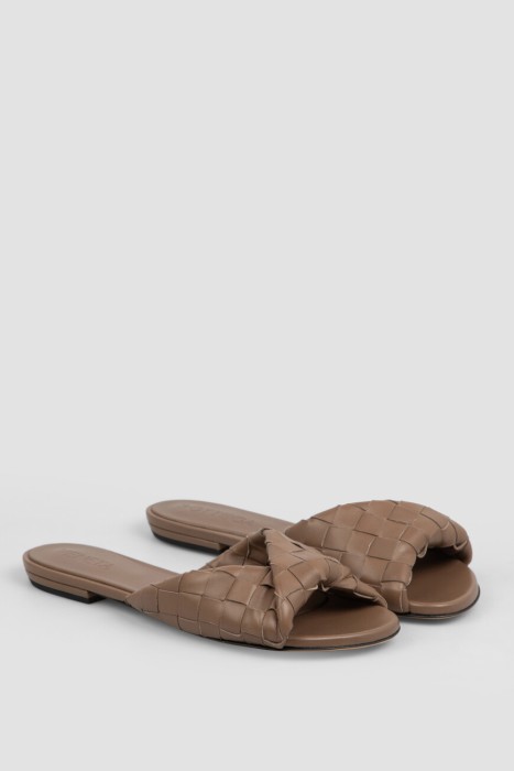 мюли  модель blink flat из италии вид сбоку