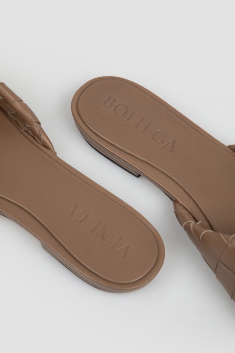 мюли  модель blink flat универсального стиля с лицевой стороны