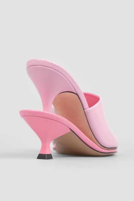 мюли  модель из коллекции la croisière из льна спереди