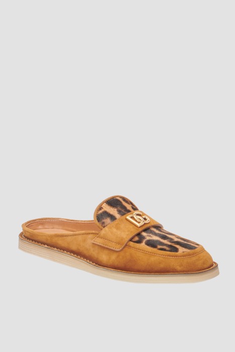 мюли  от бренда dolce & gabbana вид слева