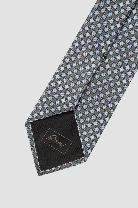 набор: галстук+платок  из италии вид сбоку