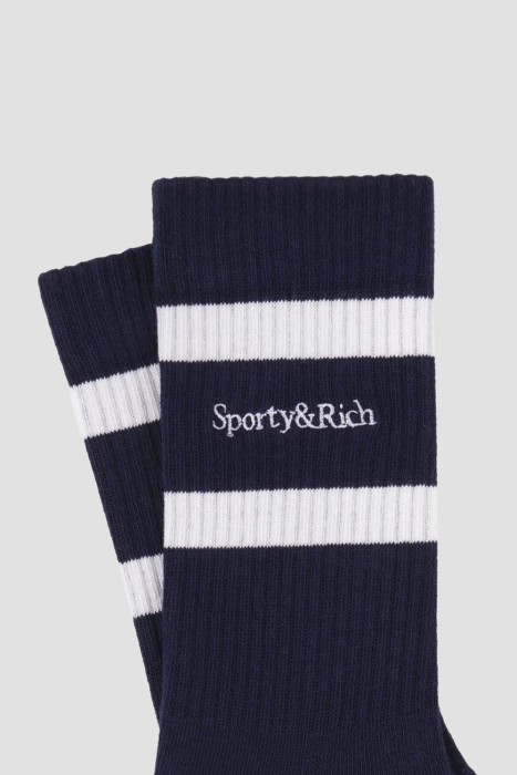 носки  от бренда sporty & rich вид слева