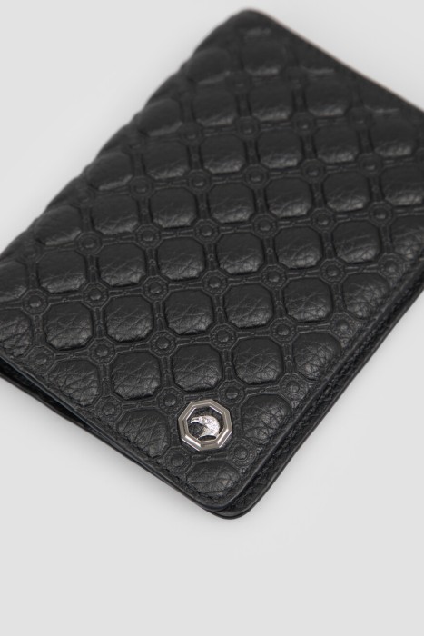 обложка для паспорта  из кожи спереди