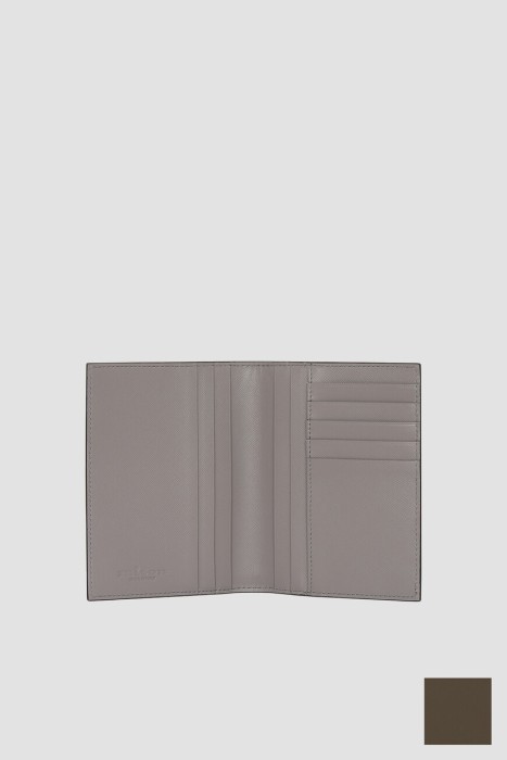 обложка для паспорта  из италии вид сбоку