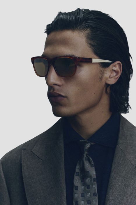 очки  модель из линейки «портняжный закат» (`sartorial sunset`) по цене 110000 руб вид справа