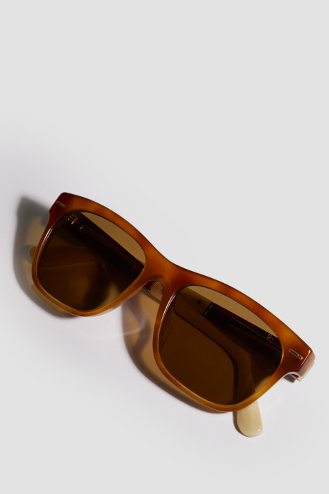 очки  модель из линейки `sartorial sunset` от бренда brunello cucinelli вид слева