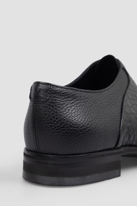 оксфорды  из льна спереди