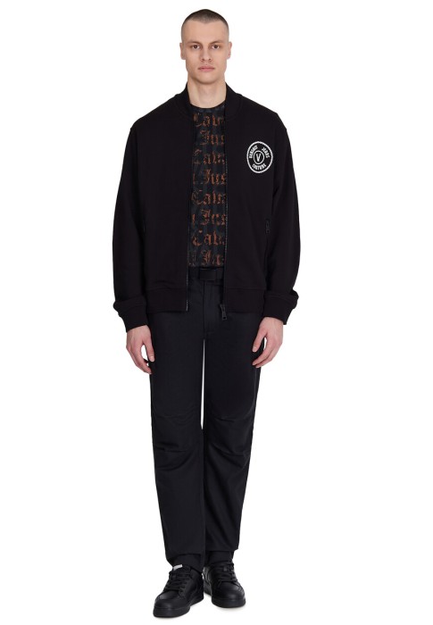 олимпийка  от бренда versace jeans couture вид слева