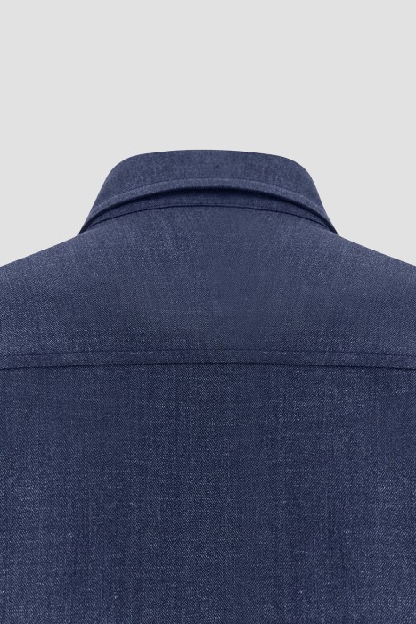 овершот  для взрослого возраста с изнаночной стороны