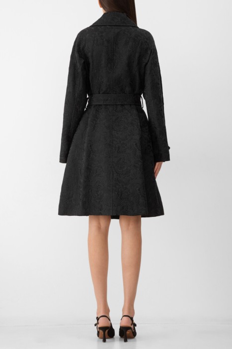 пальто dolce&gabbana модель из коллекции dna от бренда dolce & gabbana вид слева