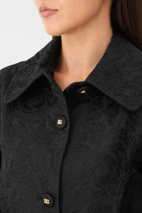 пальто dolce&gabbana модель из коллекции dna из италии вид сбоку