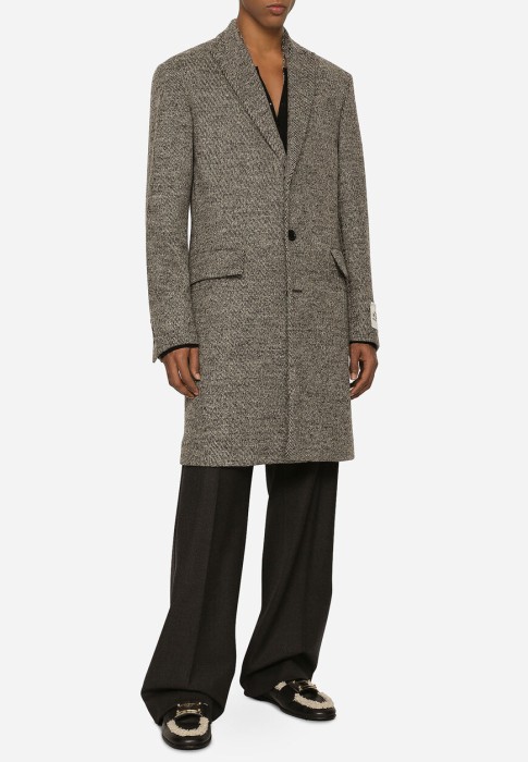 пальто dolce&gabbana от бренда dolce & gabbana вид слева