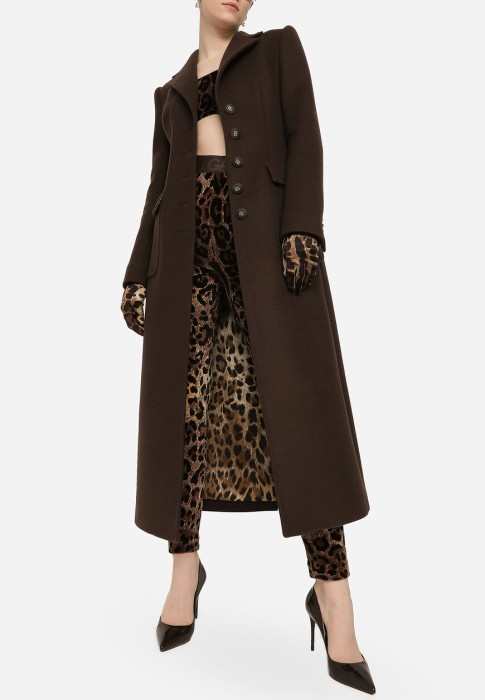 пальто dolce&gabbana из италии вид сбоку