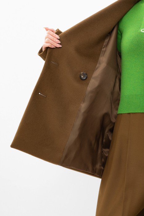 пальто maxmara из италии вид сбоку