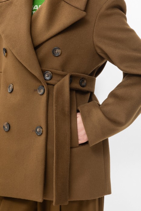 пальто maxmara из шерсти спереди