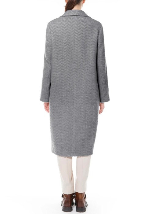 пальто  из италии вид сбоку