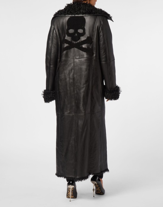 пальто  из америки вид сбоку