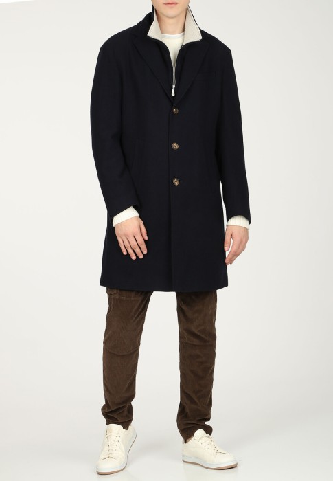 пальто  от бренда eleventy вид слева