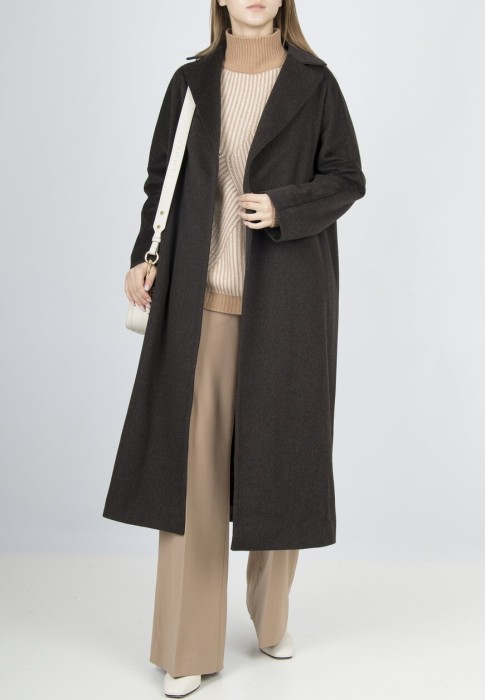 пальто  из италии вид сбоку