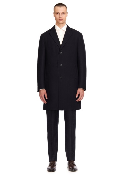 пальто  из италии вид сбоку