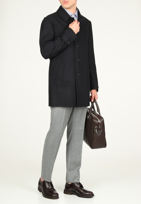 пальто  из италии вид сбоку